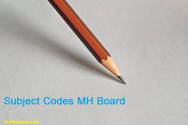 Subject codes for class 11th 12th Science HSC Maharashtra board