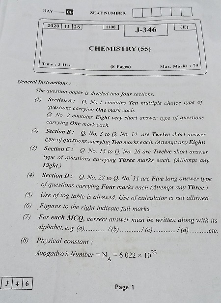 chemistry assignment for class 12 pdf 2022